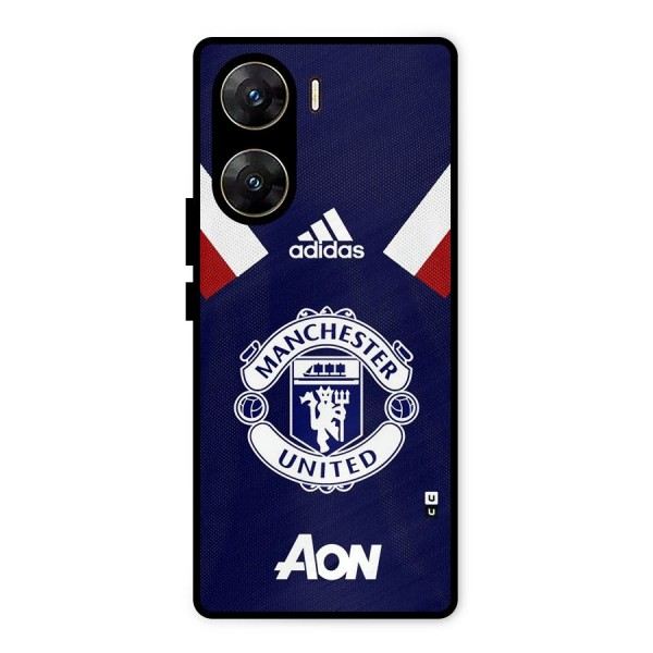 Manchester Jersy Metal Back Case for Vivo V29e