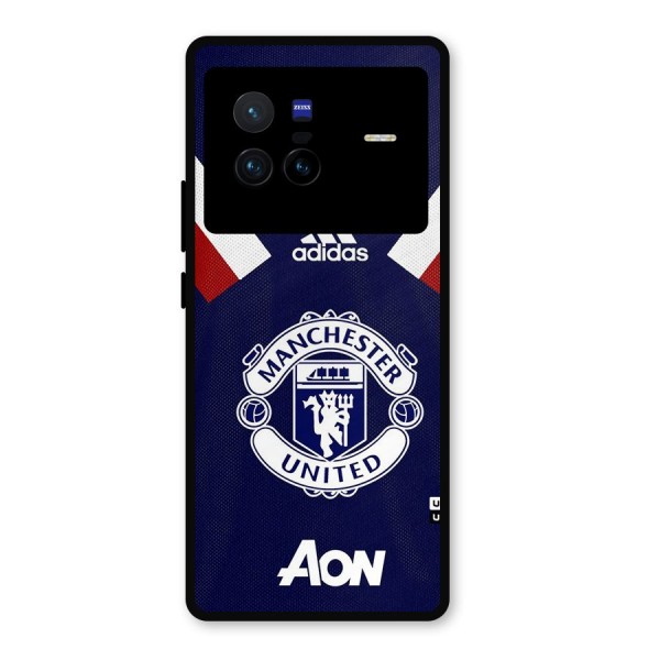 Manchester Jersy Metal Back Case for Vivo X80