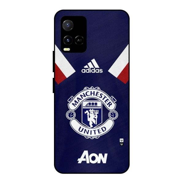 Manchester Jersy Metal Back Case for Vivo Y21A