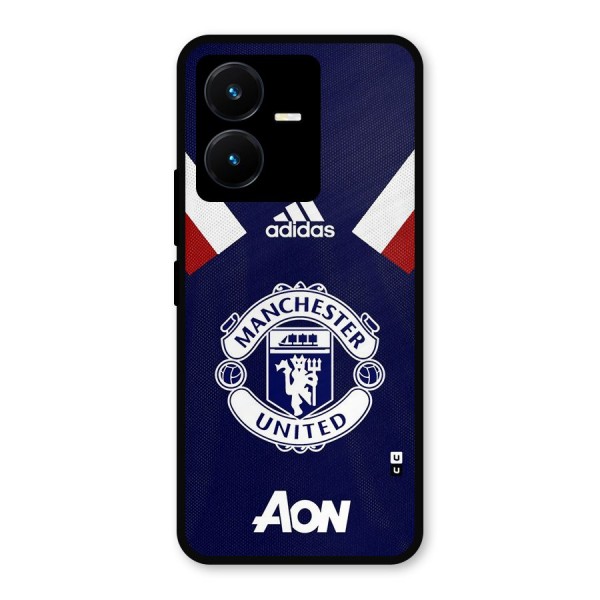 Manchester Jersy Metal Back Case for Vivo Y22s