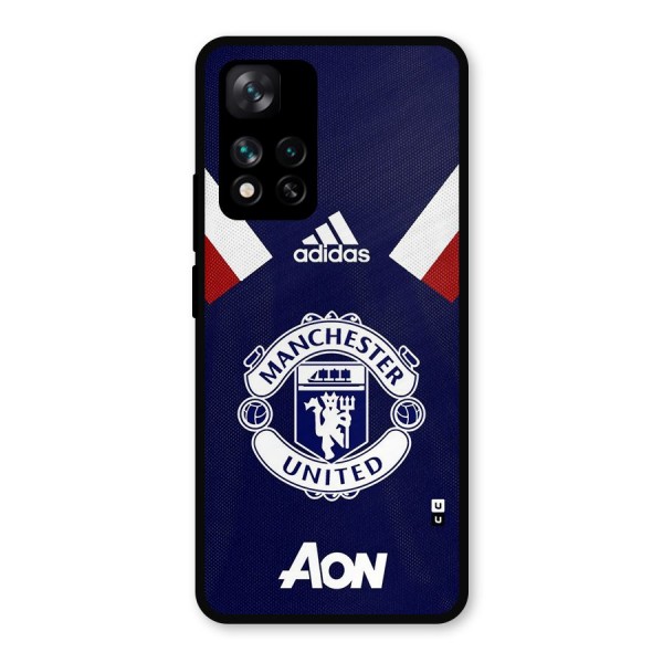 Manchester Jersy Metal Back Case for Xiaomi 11i Hypercharge 5G