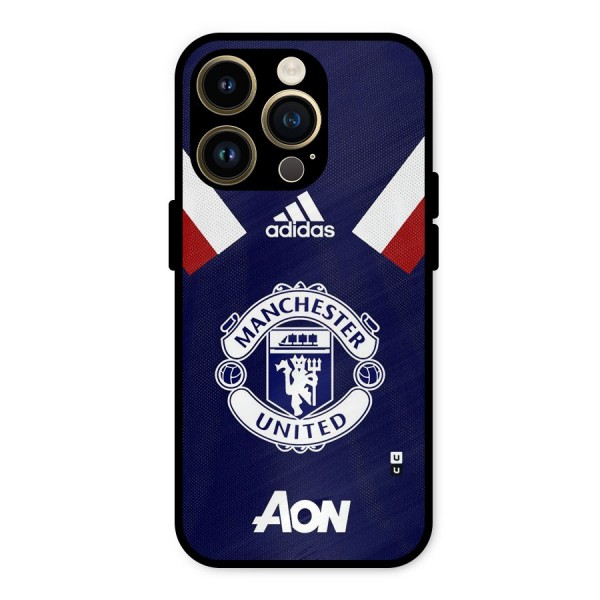 Manchester Jersy Metal Back Case for iPhone 14 Pro