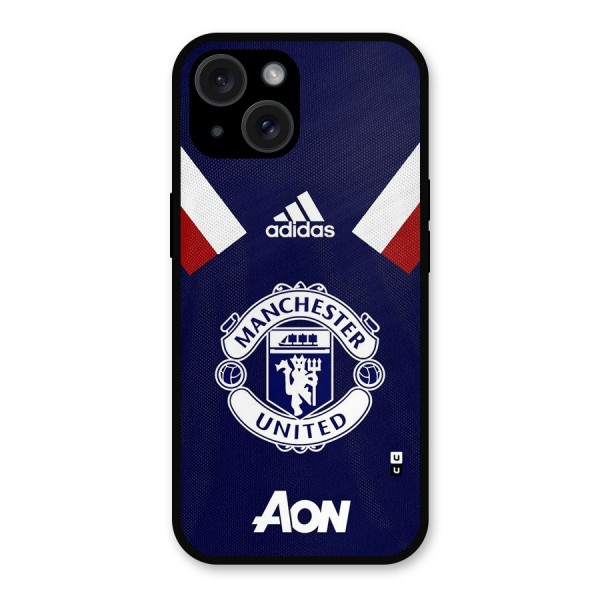 Manchester Jersy Metal Back Case for iPhone 15