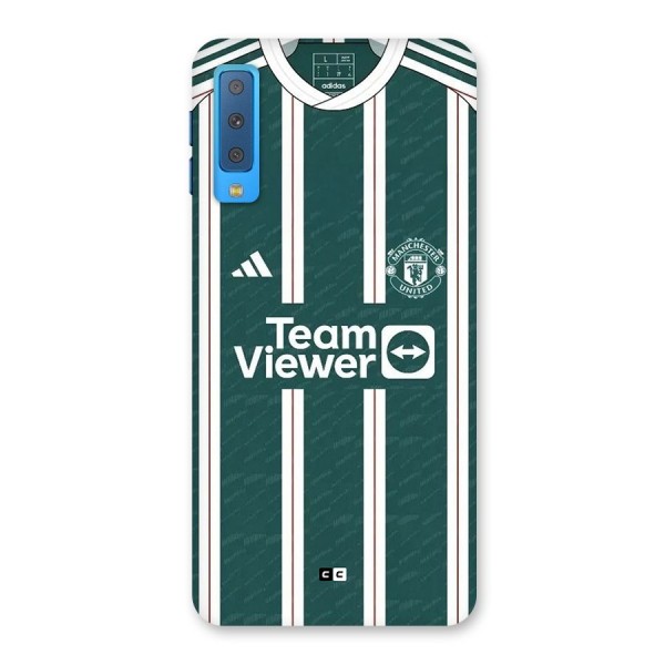 Manchester Team jersey Back Case for Galaxy A7 (2018)