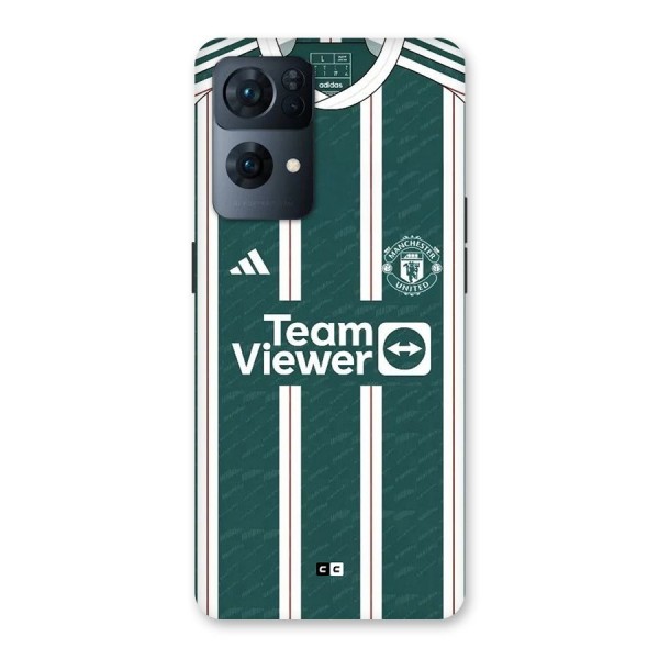 Manchester Team jersey Back Case for Oppo Reno7 Pro 5G