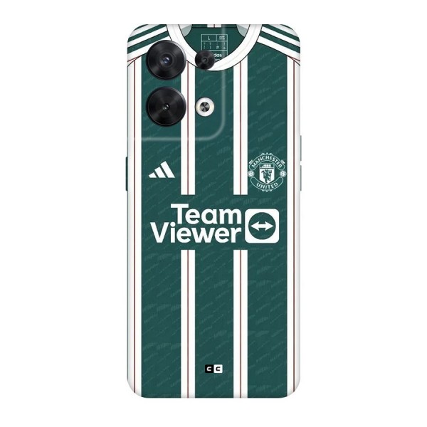 Manchester Team jersey Back Case for Oppo Reno8 5G