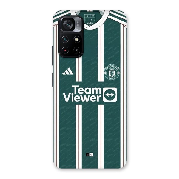 Manchester Team jersey Back Case for Poco M4 Pro 5G