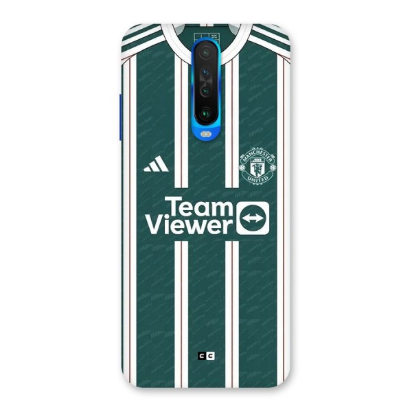 Manchester Team jersey Back Case for Poco X2