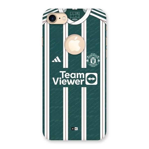 Manchester Team jersey Back Case for iPhone 8 Logo Cut