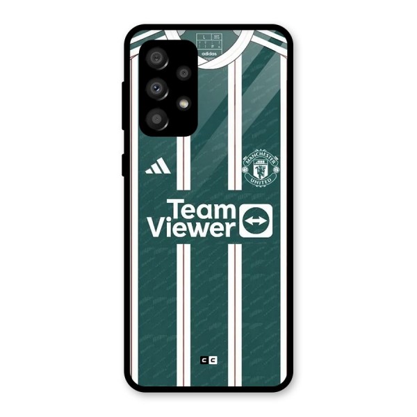 Manchester Team jersey Glass Back Case for Galaxy A32