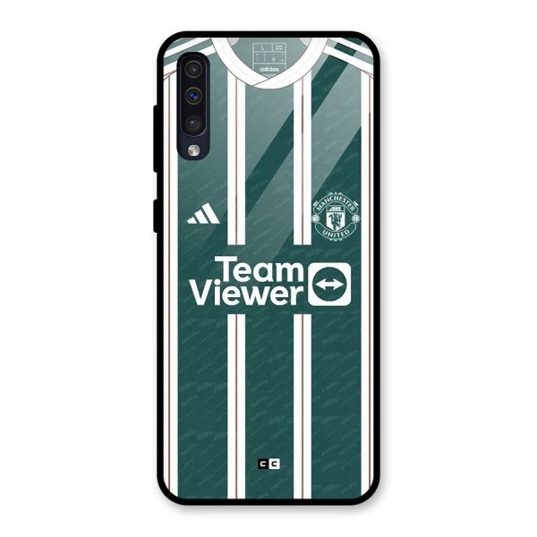 Manchester Team jersey Glass Back Case for Galaxy A50