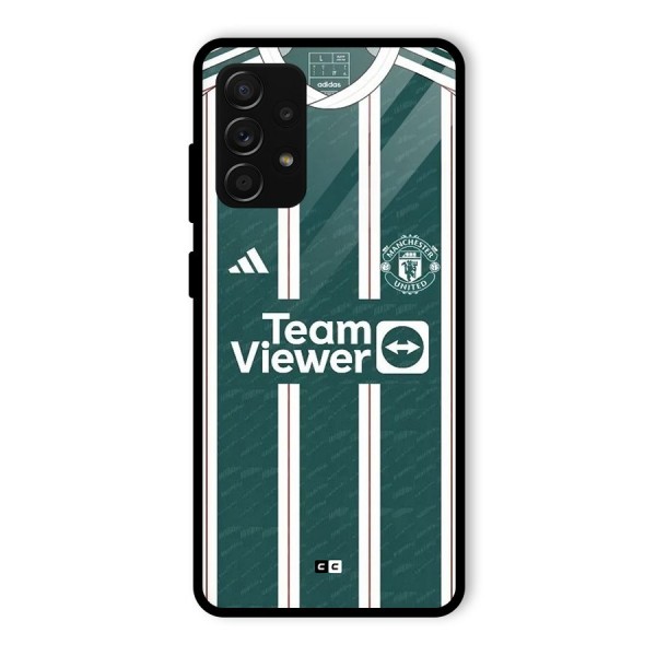 Manchester Team jersey Glass Back Case for Galaxy A53 5G