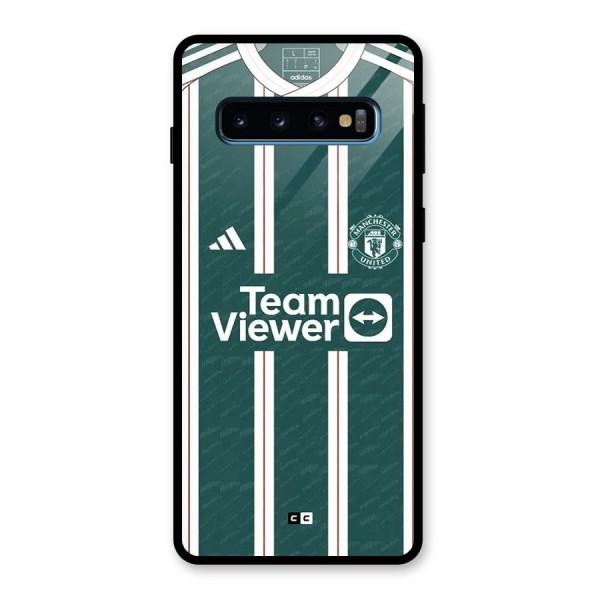 Manchester Team jersey Glass Back Case for Galaxy S10