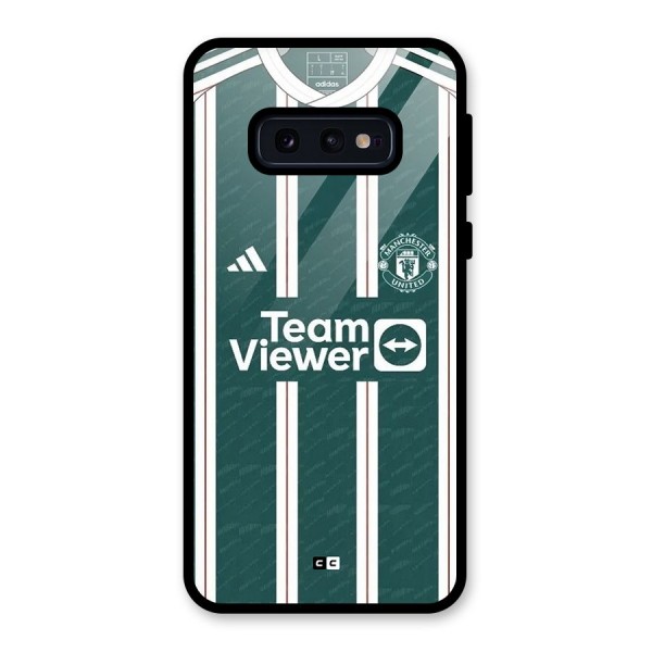 Manchester Team jersey Glass Back Case for Galaxy S10e