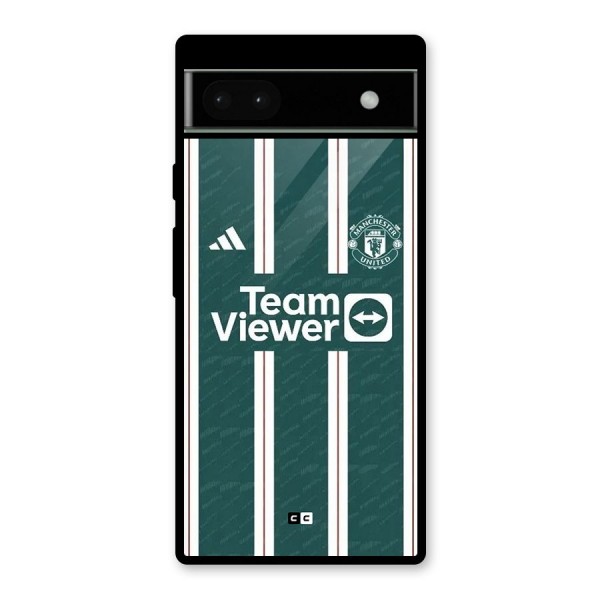 Manchester Team jersey Glass Back Case for Google Pixel 6a