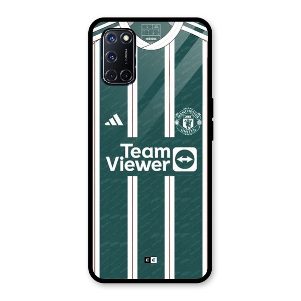 Manchester Team jersey Glass Back Case for Oppo A52