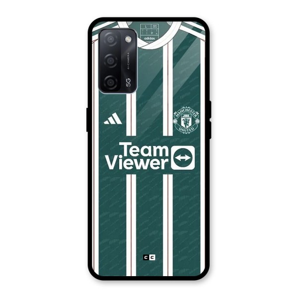 Manchester Team jersey Glass Back Case for Oppo A53s 5G