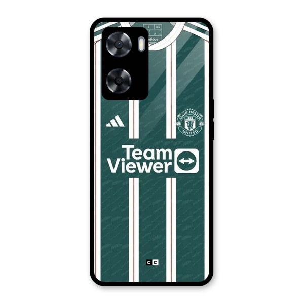 Manchester Team jersey Glass Back Case for Oppo A57 2022