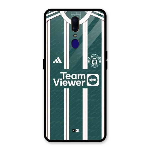 Manchester Team jersey Glass Back Case for Oppo F11