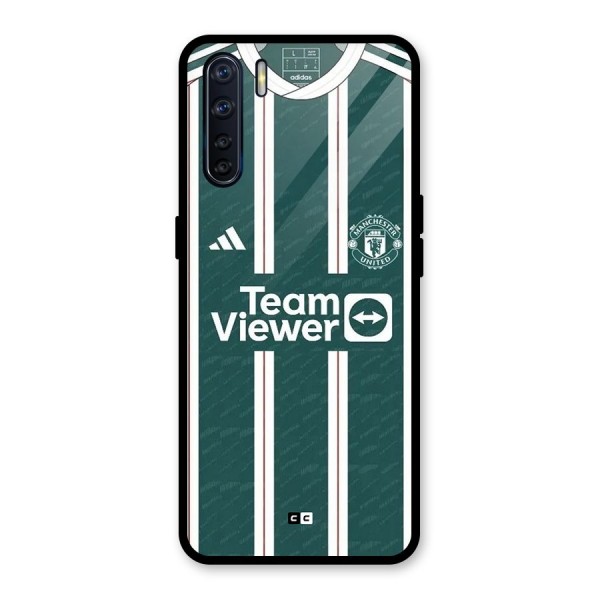 Manchester Team jersey Glass Back Case for Oppo F15