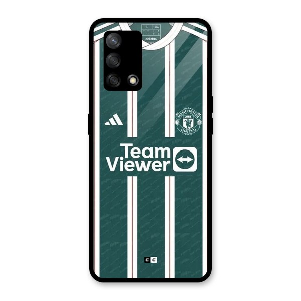 Manchester Team jersey Glass Back Case for Oppo F19