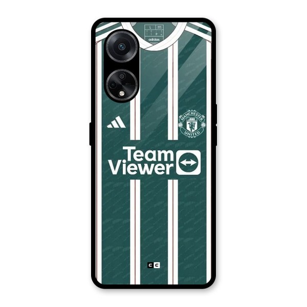 Manchester Team jersey Glass Back Case for Oppo F23