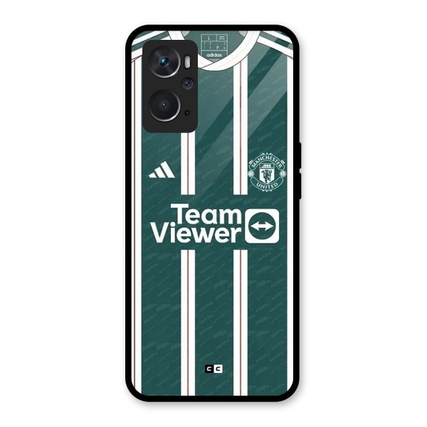 Manchester Team jersey Glass Back Case for Oppo K10 4G