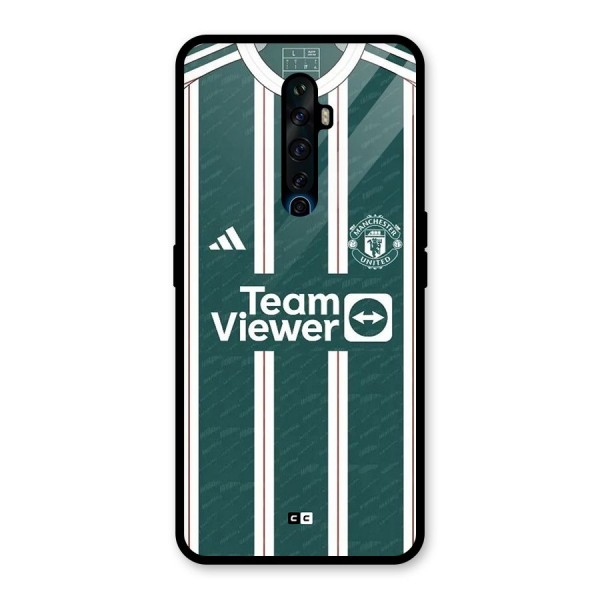 Manchester Team jersey Glass Back Case for Oppo Reno2 Z