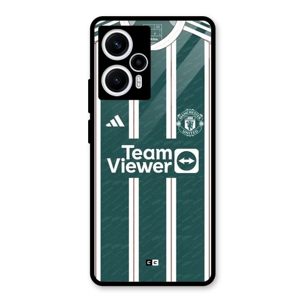 Manchester Team jersey Glass Back Case for Poco F5