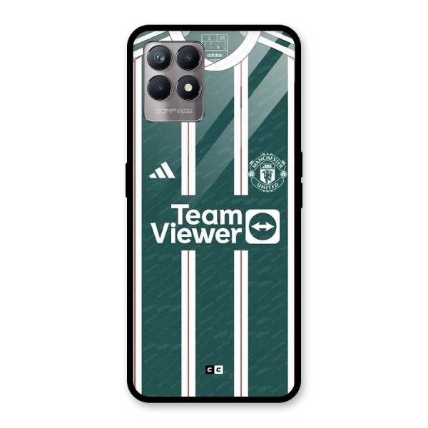 Manchester Team jersey Glass Back Case for Realme 8i