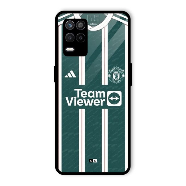 Manchester Team jersey Glass Back Case for Realme 8s 5G