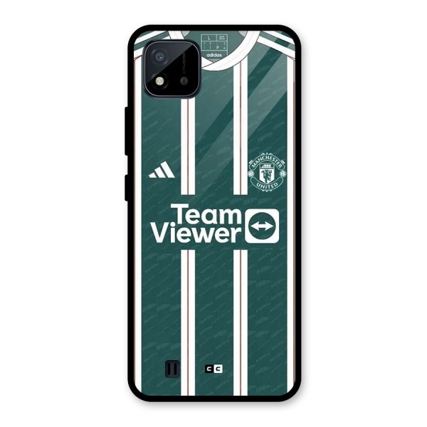 Manchester Team jersey Glass Back Case for Realme C11 2021