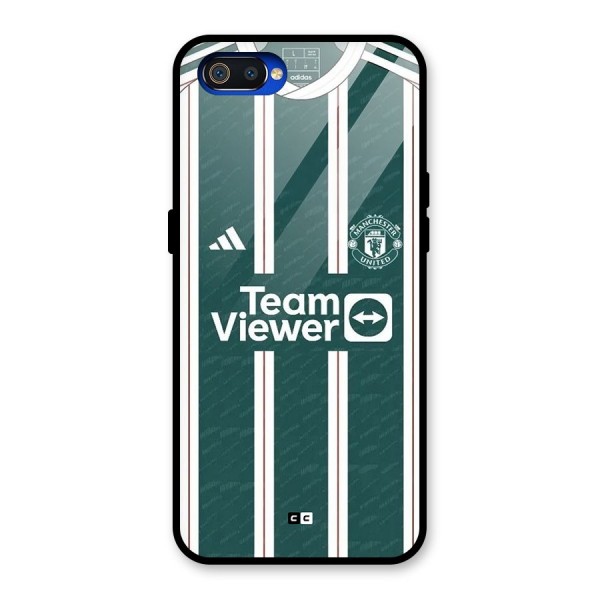 Manchester Team jersey Glass Back Case for Realme C2