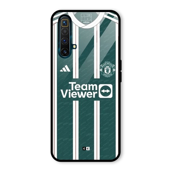 Manchester Team jersey Glass Back Case for Realme X3 SuperZoom