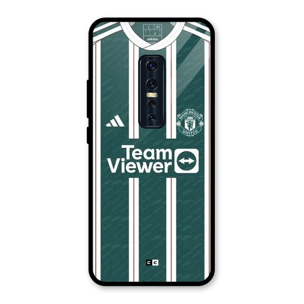 Manchester Team jersey Glass Back Case for Vivo V17 Pro