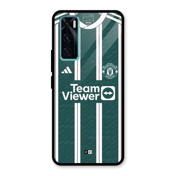 Manchester Team jersey Glass Back Case for Vivo V20 SE