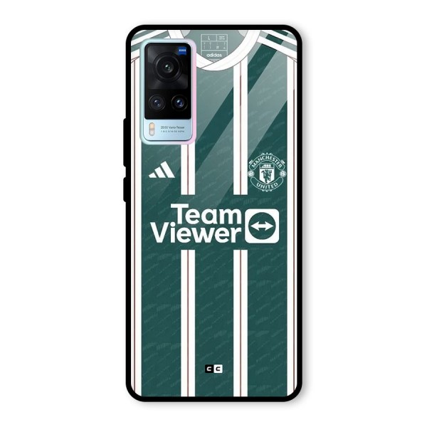 Manchester Team jersey Glass Back Case for Vivo X60