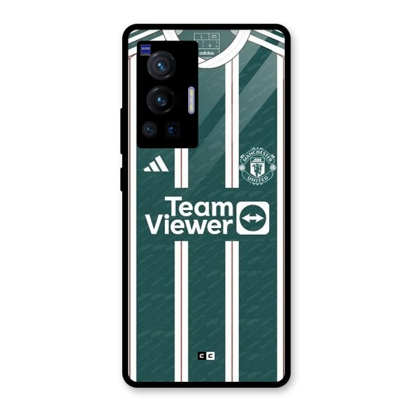 Manchester Team jersey Glass Back Case for Vivo X70 Pro