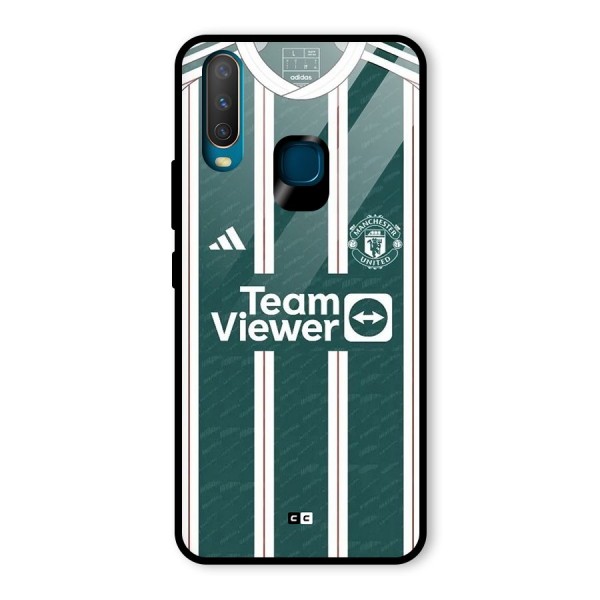 Manchester Team jersey Glass Back Case for Vivo Y12