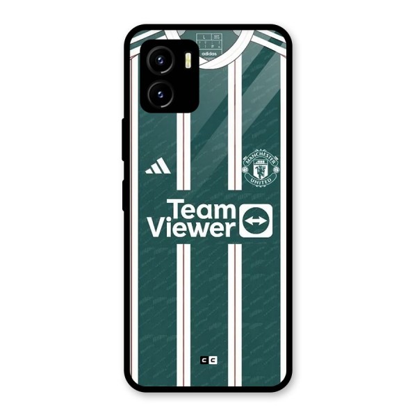 Manchester Team jersey Glass Back Case for Vivo Y15s