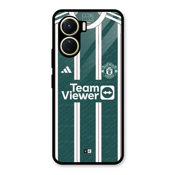 Manchester Team jersey Glass Back Case for Vivo Y16