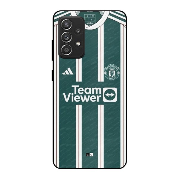 Manchester Team jersey Metal Back Case for Galaxy A52