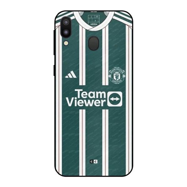 Manchester Team jersey Metal Back Case for Galaxy M20