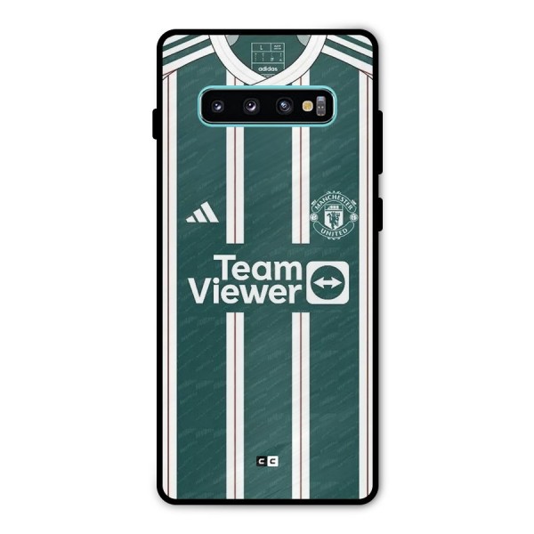 Manchester Team jersey Metal Back Case for Galaxy S10 Plus