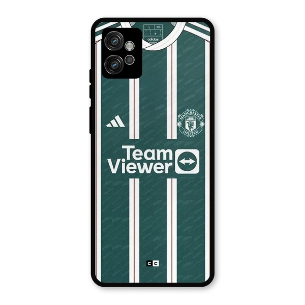 Manchester Team jersey Metal Back Case for Moto G32