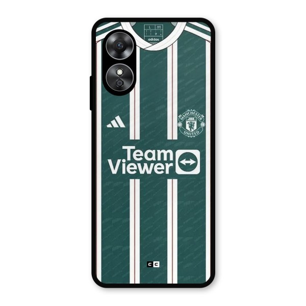 Manchester Team jersey Metal Back Case for Oppo A17