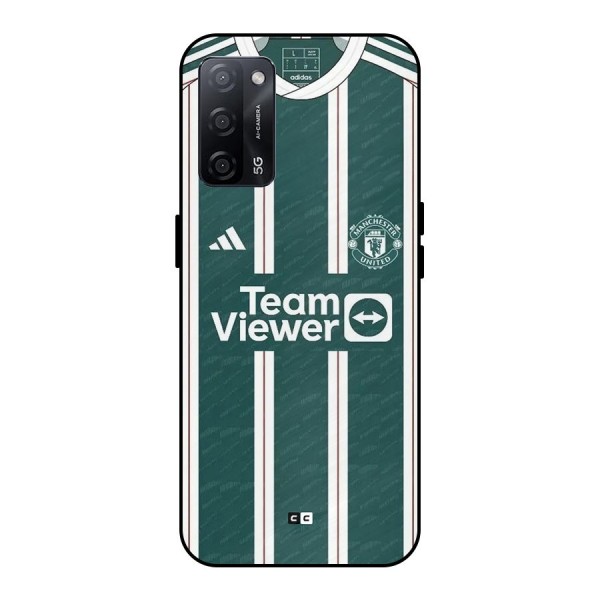 Manchester Team jersey Metal Back Case for Oppo A53s 5G