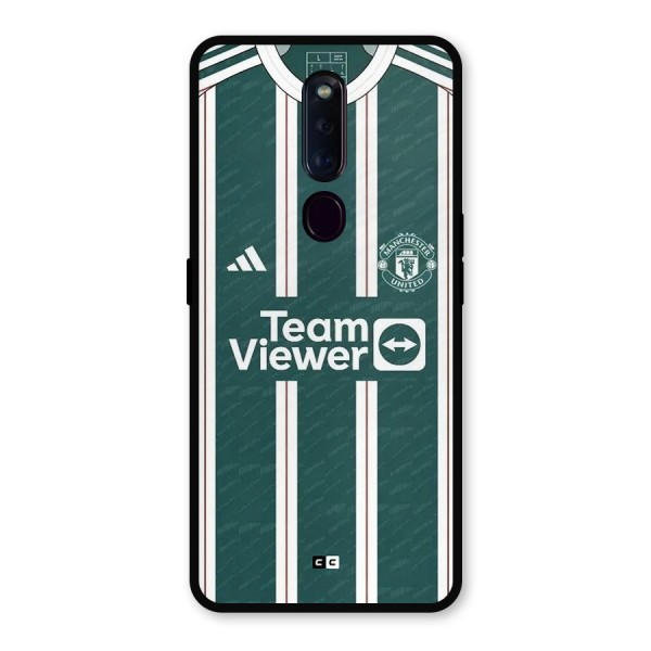 Manchester Team jersey Metal Back Case for Oppo F11 Pro