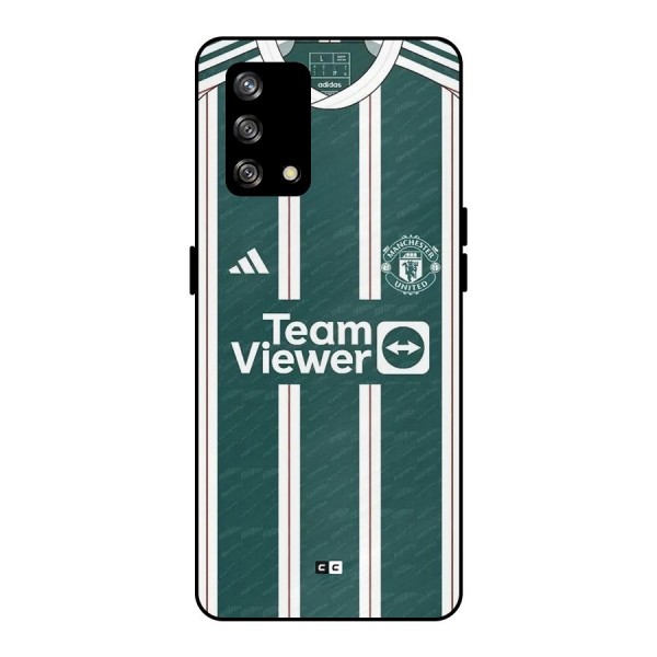 Manchester Team jersey Metal Back Case for Oppo F19s