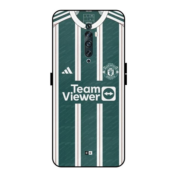 Manchester Team jersey Metal Back Case for Oppo Reno2 F